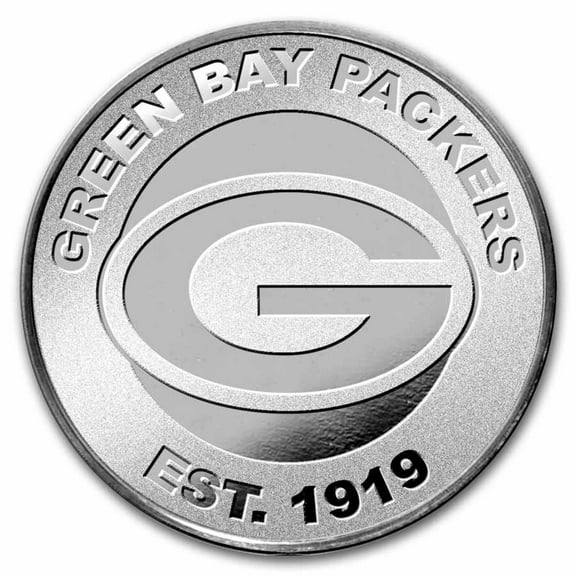NFL Green Bay Packers 1 oz Silver Round