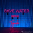 thumbnail image 3 of Glowneon Save Water Drink Tequila Neon Sign, Tequila Led Sign, Bar Pub Club Decor, Bar Neon Sign, 3 of 4