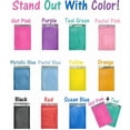 thumbnail image 6 of 10 x 16" Colored Poly Bubble Mailers Self Sealing Padded Shipping Envelopes #5, 6 of 13