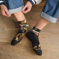 thumbnail image 3 of Naloa Pug Wearing Sunglasses Flowers Ankle Socks for Women Non Slip Socks No Show Socks Classic Low Cut Casual Socks Casual Socks, 3 of 7