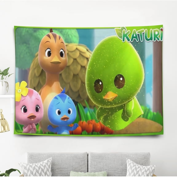 Tapestry for Katuri wall hanging Bedroom Dorm Funny Poster Backgrounds Banner Party Wall Art Decorations Kids Girls Teens Gifts 40×60 inch