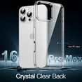 thumbnail image 3 of JETech Case for iPhone 16 Pro Max 6.9-Inch, Non-Yellowing Shockproof Phone Bumper Cover, Anti-Scratch Clear Back (Clear), 3 of 6
