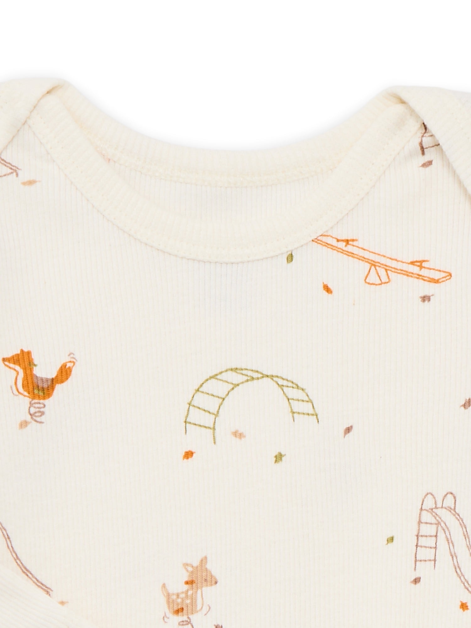 Bliss by Garanimals Baby Boys or Girls Ribbed Cotton Bodysuit and Leggings Set, 2-Piece, Sizes 0-12 Months