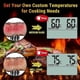 thumbnail image 4 of Digital Cooking Thermometer, Large LCD with Probe, BBQ Grill Timer and Food Meat Smoker, 4 of 5