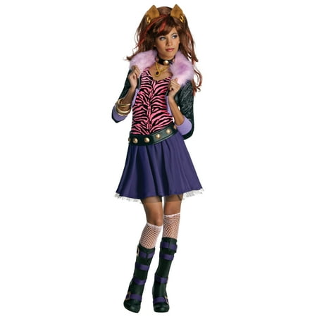 Monster High Clawdeen Wolf Costume - One Color - Small | Walmart Canada