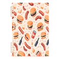 thumbnail image 2 of Notebook 8.3x5.7x0.4 Inch One Sizex1 Journey Note Diary Hardcover Notebook 60 Pages,80g Paper Writing Smooth and Not Easy to Break Hamburger Sausage, 2 of 8