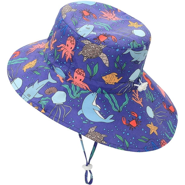 Ffiy Zando Baby Girl Sun Hat Kids Summer Outdoor Baby Boy Hats Infant Wide Brim Hats Toddler Beach Cap Bucket Hat Other 