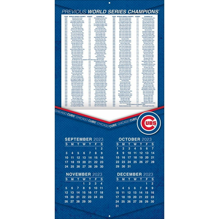 Cubs schedule sale