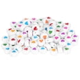 thumbnail image 3 of 100 Uds Cuentas acrílicas en forma de corazón coloridas para colgante pulsera collar accesorios de joyería DIY ANGGREK Otros, 3 of 8