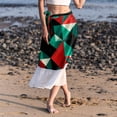 thumbnail image 6 of Pakistan Stylish Chiffon Summer Beach Dress - Women's Fashionable Polyester Strap Sun Dress, 6 of 6