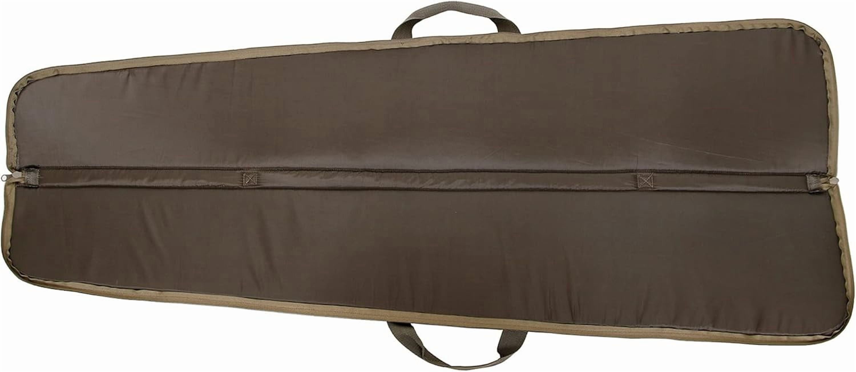 LRYWAL Rifle Case,Hunting Deluxe Scoped Gear Camouflage Soft Shotgun Gun Bag with Zippered Accessory Pocket and Adjustable Shoulder Strap