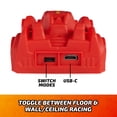 thumbnail image 4 of Air Hogs, Zero Gravity Sprint RC Car Wall Climber, Red USB-C Rechargeable Indoor Wall Racer, Over 4-Inches, Kids Toys for Kids Ages 4 and up, 4 of 9