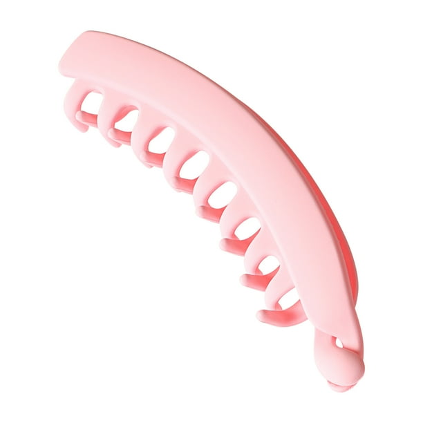 onlyliua Liquidación Pinza para El Cabello Vertical Accesorio para El Cabello con Cola de Caballo Coreano Pinza para El Cabello con Forma de Plátano Pinza para El Cabello Minimalista Grande Pinza par