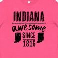 thumbnail image 4 of Inktastic Indiana Awesome Since 1816 Youth T-Shirt, 4 of 5