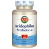 KAL Acidophilus ProBiotic - 4 | For Intestinal Flora Nutritive Support | 500 Million CFUs, 4 Strains | For Men & Women | Vegetarian Capsules | 100ct