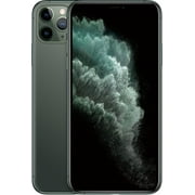 Apple iPhone 11 Pro Max - Dual-SIM - 4G Gigabit Class LTE - 64GB - 6.5" - 2688 x 1242 Pixels (458 ppi) - Super Retina XDR Display (12 MP Front Camera) - 3x Rear Cameras - Midnight Green (Refurbished)