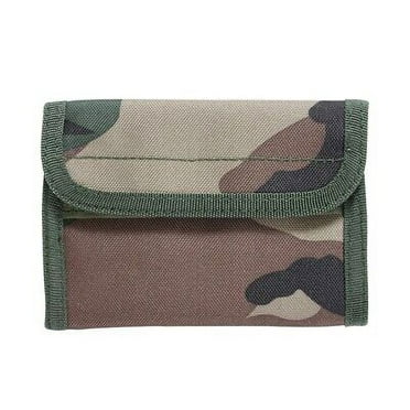 Deluxe Tri-Fold Id Wallet - Woodland Camo