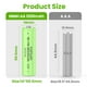 thumbnail image 5 of Pilas recargables Fuspower Ni-MH AA 1,2 V 1200 mAh (paquete de 8), 5 of 8