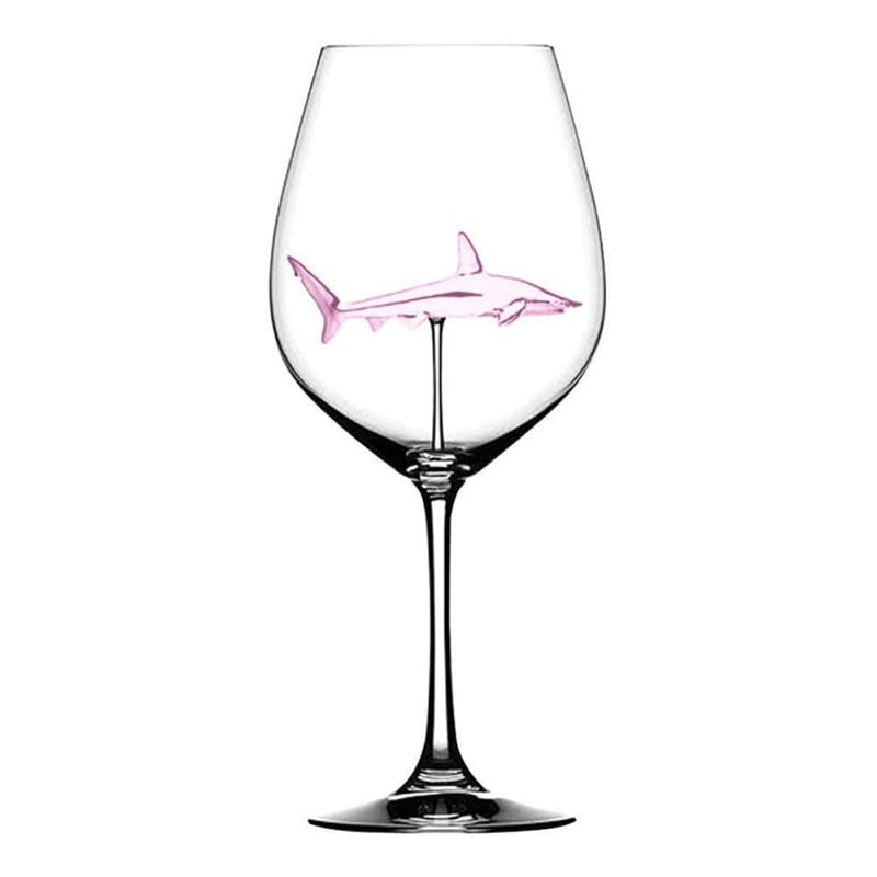 Home The Original Shark Red Wine Glass Wine BottleCrystal For Party Flutes Glass 