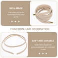 thumbnail image 6 of Hair Fixing Headband Ponytail Holders Accessory for Women Jewels Nail Ring Miss, 6 of 6