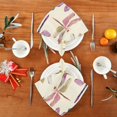 thumbnail image 4 of Napkin Satin Napkin 20*20Inchx1 Kitchen Towel Dinner Plate Towel Decorative Towel Napkin Tea Towel Suitable For Kitchen Table Colorful Dragonfly, 4 of 8
