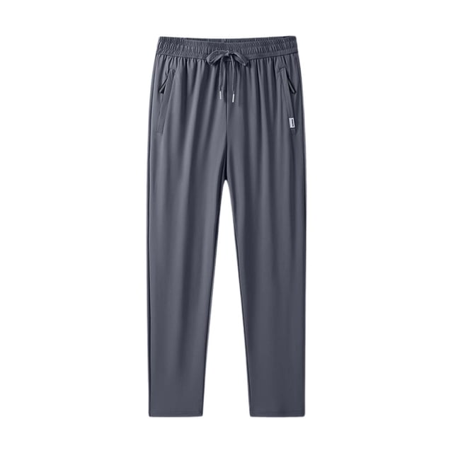 Men's Casual Stretch Pants with Technology and Comfortable Elastic Drawstring Waist for Everyday Wear
