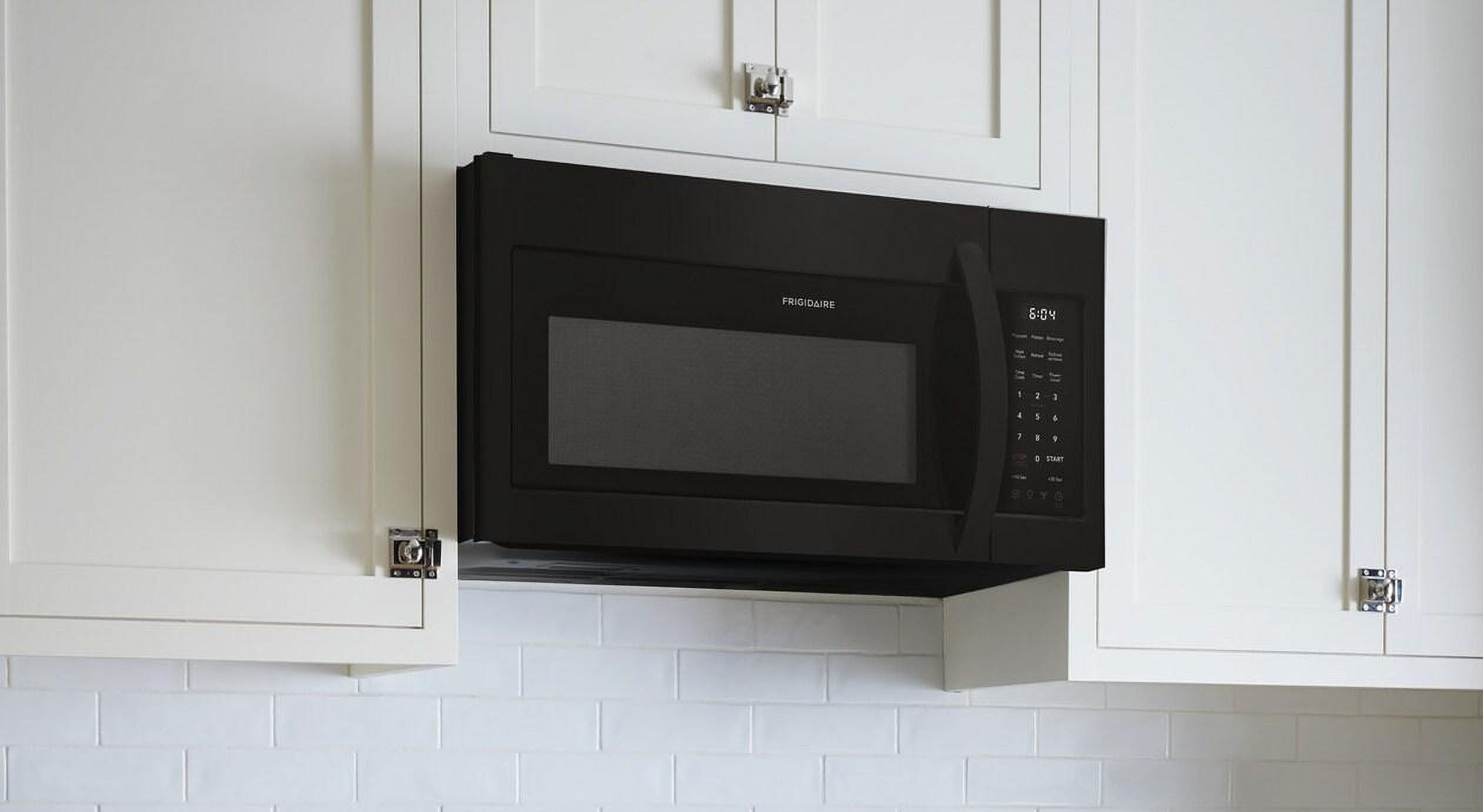 Frigidaire Fmos1846b 30" Wide 1.8 Cu. Ft. 1500 Watt Over The Range Microwave Led Lighting