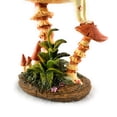 thumbnail image 2 of Ain’t It Nice Fairy Figurine Gold with Clear Wings and Patterned Socks Enjoying Nature Surrounded by Mushrooms Collectible Fairy Statue Fantasy Décor Sculpture, 5.5(L) X 3(W) X 8.75 (H) Inches, 2 of 6