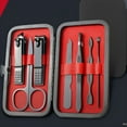 thumbnail image 5 of RAGUPEL 2026 New Manicure Set, 7Pcs Nail Care Kit with Clippers for Professional Grooming, Pedicure and Manicure, Travel Kit for Men Women, 5 of 7