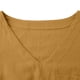 thumbnail image 5 of Vestido de Mujer Sandalias de Lino Cuello en V sin Mangas con Cinturón para Uso Casual Y Cárdigan Corto para Vestido, 5 of 8