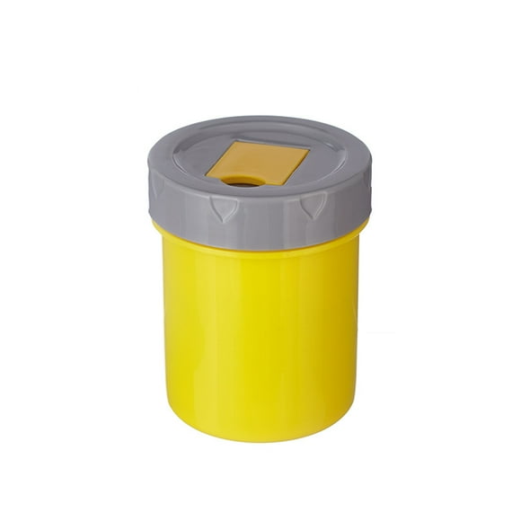 1pcs(Yellow)Sealed Soup Cup Steel Container With Lid Metal Under Sealed Container With Lids Travel Soup Mug Soup Bowl