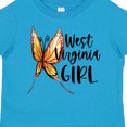 thumbnail image 4 of Inktastic West Virginia Girl- Butterfly Girls Toddler T-Shirt, 4 of 5