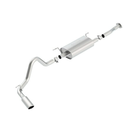 BORLA Straight Through Vehicle Mufflers Stainless Steel