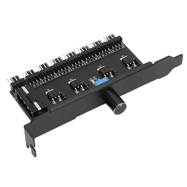 PC Fan Hub, High Accuracy PC Fan Controller IDE Interface Knob ...