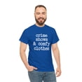 thumbnail image 5 of Crime Shows and Comfy Clothes - Funny Chill Gift Tee - TV Shirt - ID: 292, 5 of 7