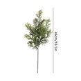 thumbnail image 2 of Xuyuer Winter Artificial Leaves Branches, 18.1 Inch Green Vase Fillers for Home Table Mantel Christmas Decor Display, 2 of 4