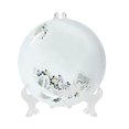 thumbnail image 2 of Peahefy Plastic Plate Holders, Plate Display Stand,10pcs Folding White Plastic Plate Holders Dish Picture Frame Decorative Display Stand Rack, 2 of 6