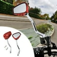thumbnail image 5 of GFHFHITJ Skull Skeleton Hand Claw Side Mirrors Rearview Mirrors for Motorcycle with 8Mm 10Mm Thread Bolts, Left & Right(Red), 5 of 7