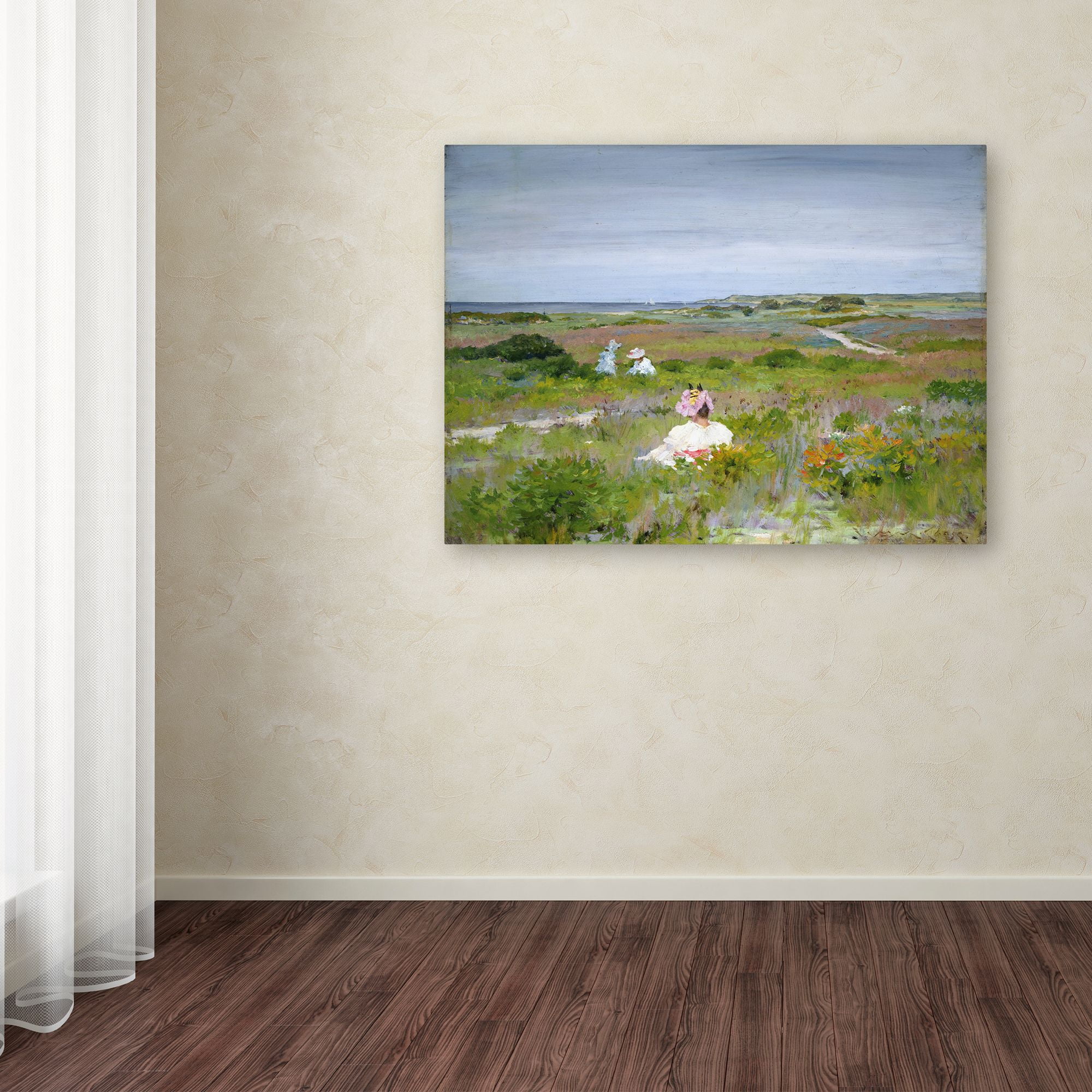 Trademark Fine Art 'Shinnecock Long Island' Canvas Art by William Merritt Chase