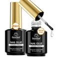 thumbnail image 1 of Nail Glue Beetles 2Pcs 15ml HEMA-Free Strong UV Gel, 1 of 8