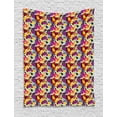 thumbnail image 1 of Acorn Tapestry, Oak Leaves with Acorns Colorful Abstract Autumn Forest Pattern Foliage Silhouette, Wall Hanging for Bedroom Living Room Dorm Decor, 40W X 60L Inches, Multicolor, by Ambesonne, 1 of 2
