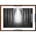 thumbnail image 5 of Art.com Dark Woods Photographic Print by PhotoINC, Brown Frame Wall Art, 29" x 21", 5 of 5