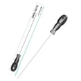 thumbnail image 1 of Clearing needle,Rubber Handle Kit With And Soft 210mm Needle 3d Tool Nozzles To Printer 1.75mm With 210mm 1.75mm Nozzles Poke With Nozzle Kit Needle And Tool All Handle 3d Soft Rubber, 1 of 6