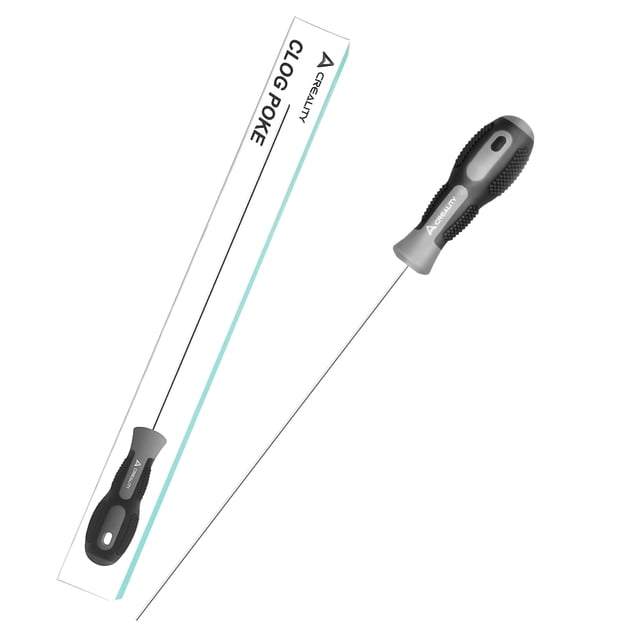 Clearing needle,Rubber Handle Kit With And Soft 210mm Needle 3d Tool Nozzles To Printer 1.75mm With 210mm 1.75mm Nozzles Poke With Nozzle Kit Needle And Tool All Handle 3d Soft Rubber
