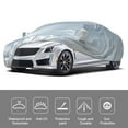 thumbnail image 6 of Pristin Car Hood,Outdoor Heat Scratch-Resistant Sedan Sunscreen Heat Scratch-Resistant Car Cover Scratch-Resistant Sedan Suit Indoor UV Sunscreen QISUO Car ERYUE Universal M-XXL Rookin, 6 of 6