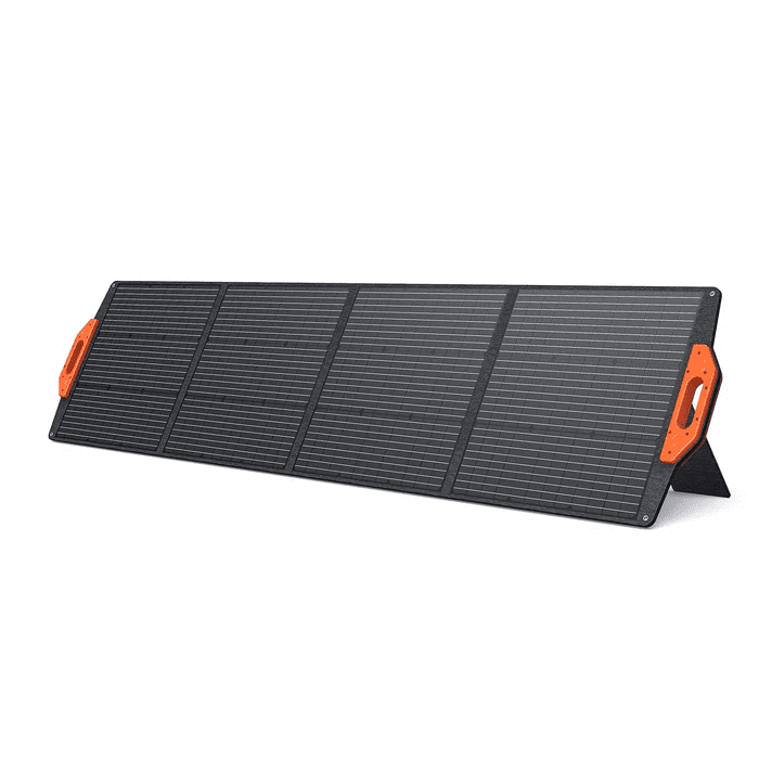 FOSSiBOT 2400W Solar Generator, 2048Wh Portable LFP Battery Power Station with 200W Solar Panel for Camping Home Backup RV