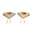 thumbnail image 4 of Pair Carpet Stair Rod Brackets Solid Brass Swivel Hinge | Renovator's Supply, 4 of 7