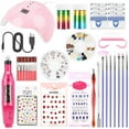 thumbnail image 1 of Amdohai Machine à Percer les Ongles USB Lampe à Ongles Décoration en Papier Ensemble d'Outils de Manucure Accessoires de Manucure, 1 of 7