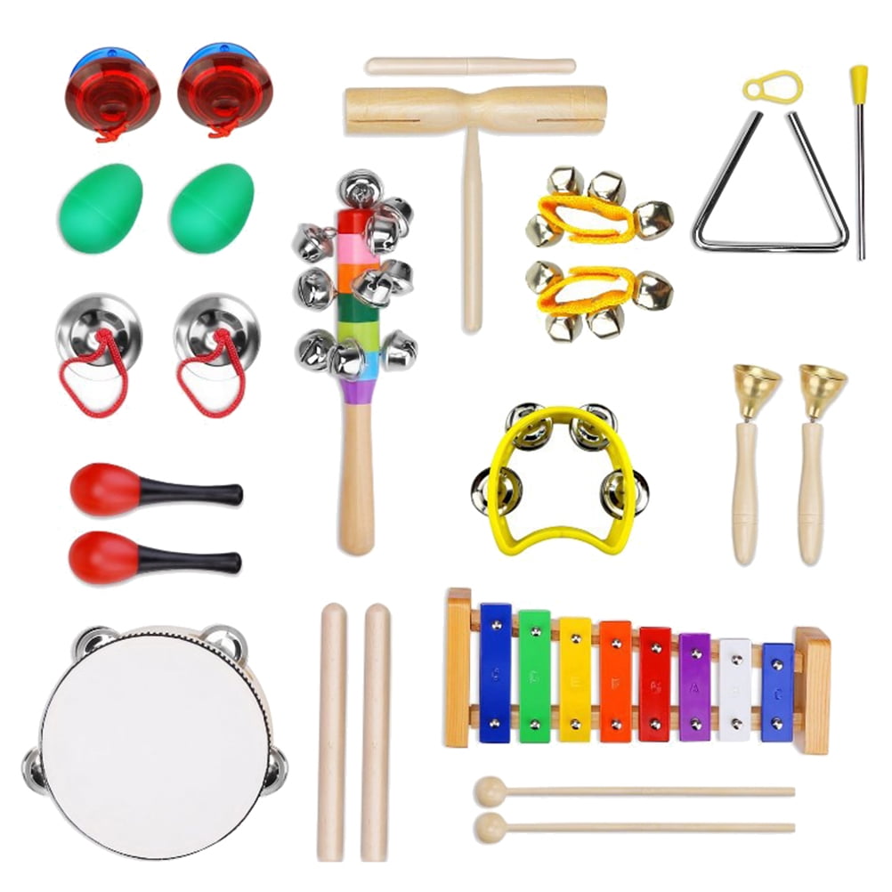 13pcs Musical Toys Set Kids Percussion Instruments Educational Toy for