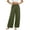 Army Green#37, variant on YOIAVAIOY Women's High Waisted Linen Like Wide Leg Pants Casual Loose Palazzo Trousers with Pockets Purple XXL